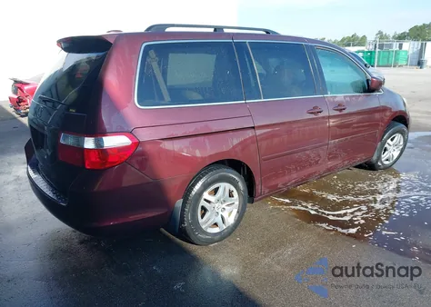 2007 Honda Odyssey Ex-L из США, поврежденный, VIN 5FNRL387X7B416523